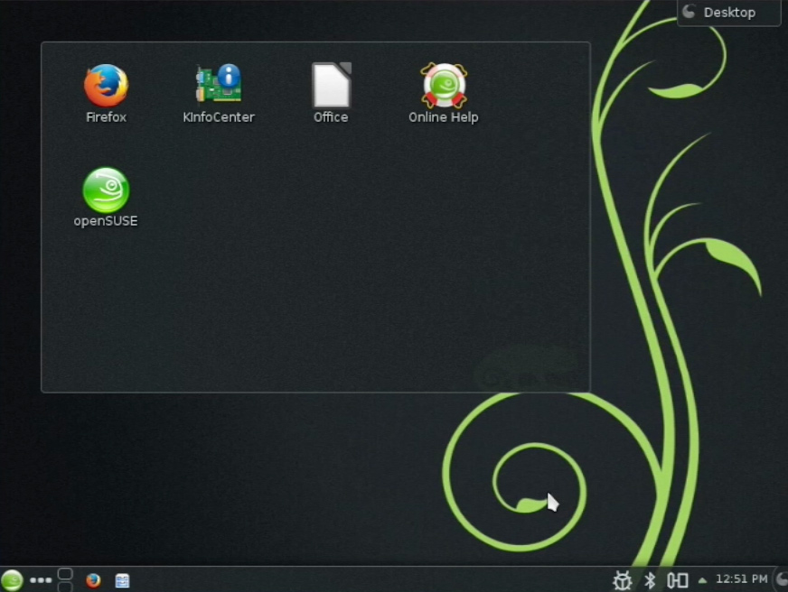 Install openSUSE 13.X KDE on VMware Fusion 6 Steps - openSUSE 13.X KDE Desktop