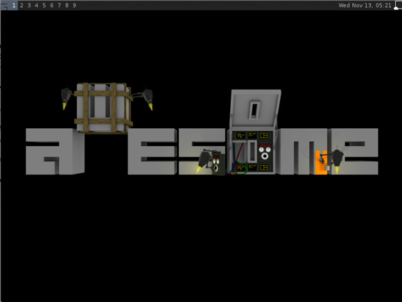 Install Awesome Desktop on Linux Mint 17.3 Rosa - Awesome Desktop Wallpaper