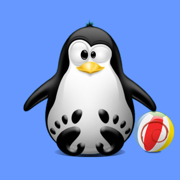 Debian Crazy Penguin