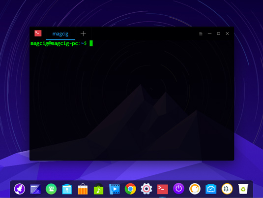How to Install Opera on Deepin GNU/Linux  - Open Terminal