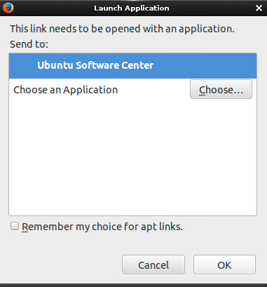 Installing Last SoundConverter on Ubuntu 15.04 Vivid - Open with Ubuntu Software Center