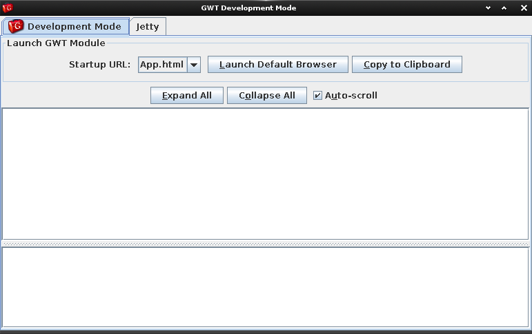Quick-Start with GWT App Hello World on Ubuntu 14.04 Trusty LTS - Run Dev Server