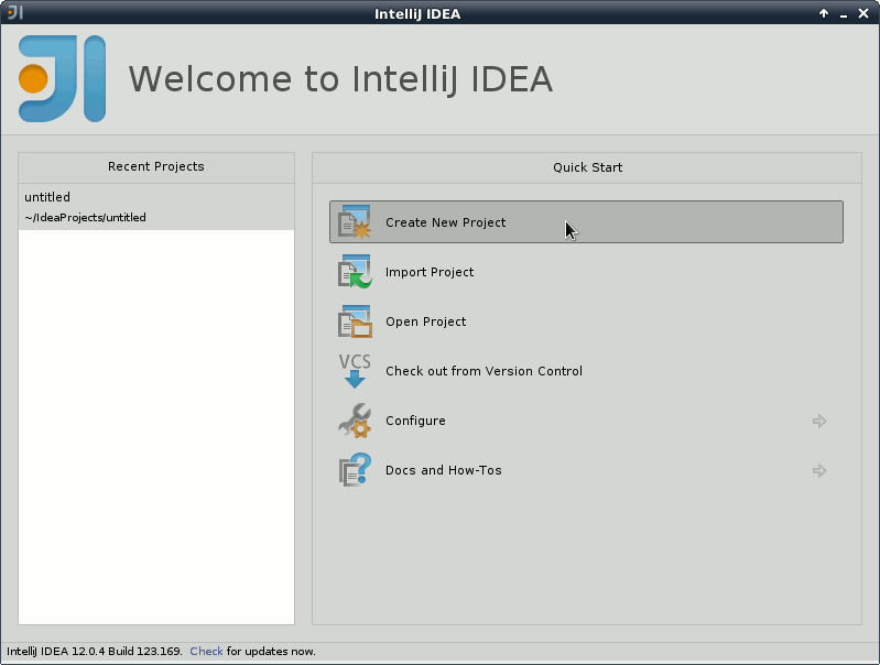 IntelliJ IDEA 2023 Create New Project