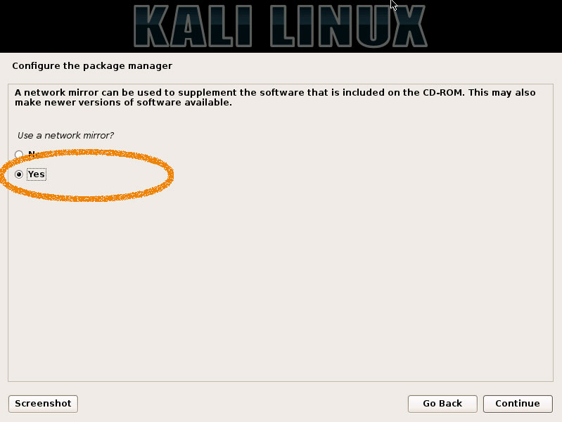 How to Install Kali 2016 on Windows 8 Computers Step-by-Step Guide - Configure Package Manager