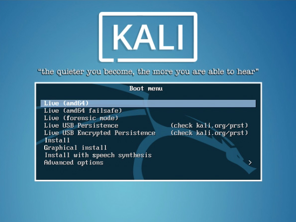 How to Try Kali 2016 on a VMware Fusion VM Step-by-Step Guide - Running Kali Live