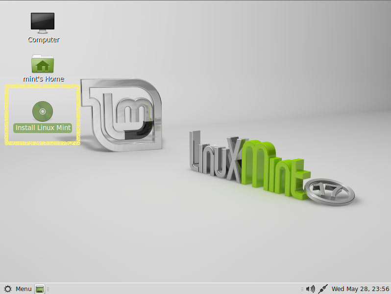 Install Linux Mint 17 Qiana Mate on Top of Windows 7 - Start Installation