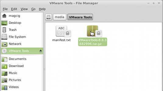 Installing VMware Tools on Linux DescentOS 3.0.2 Mate - Open VMware Tools Archive