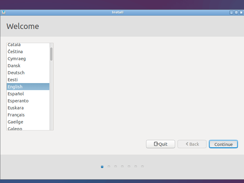 Lubuntu 14.10 Utopic Installation Steps on Top of Windows 7 - welcome