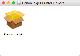 Download and Install Canon Printer Drivers for Mac OS X 10.11-El-Capitan/10.10-Yosemite/10.9-Mavericks/10.8-Mountain-Lion - Running Canon Printer Drivers Installer