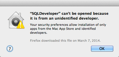 Mac App from Unidentified Developer