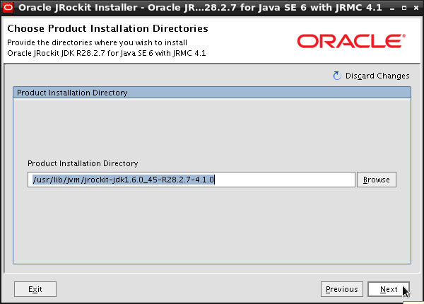 Install Oracle JRockit 1.6 on openSUSE with Mission Control - Set Path