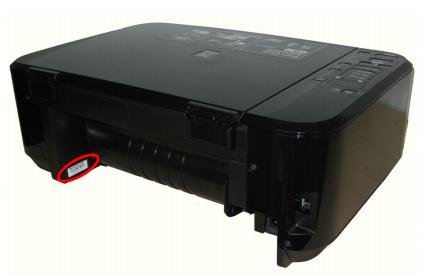 How to Find Canon Printer MAC Address - Find MAC Adress on Back