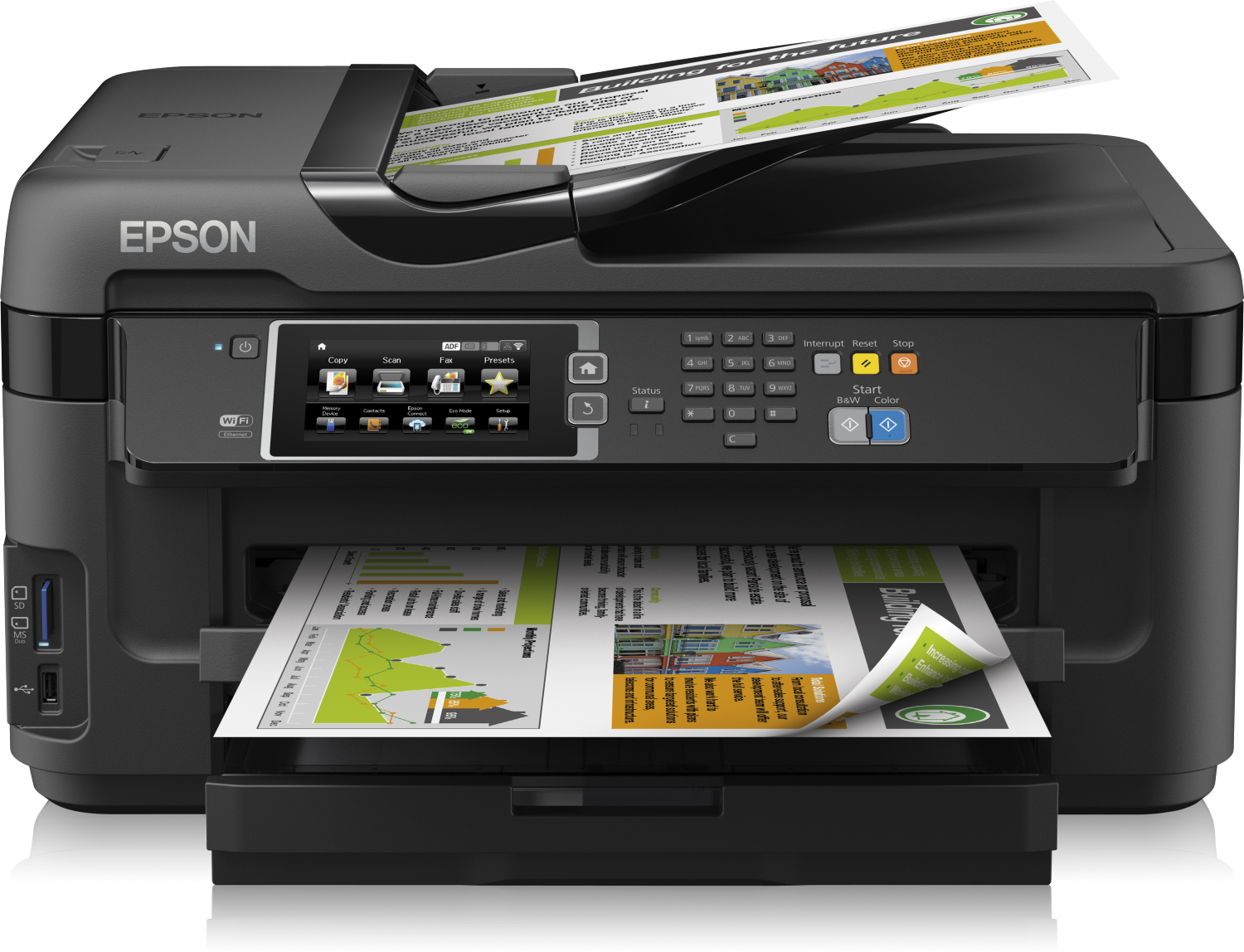 Epson WF-7610/WF-7610 Driver Linux Installation - Featured
