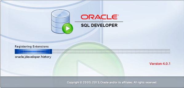 Oracle SQL Developer Quick Start on Ubuntu 14.04 Trusty - Launching