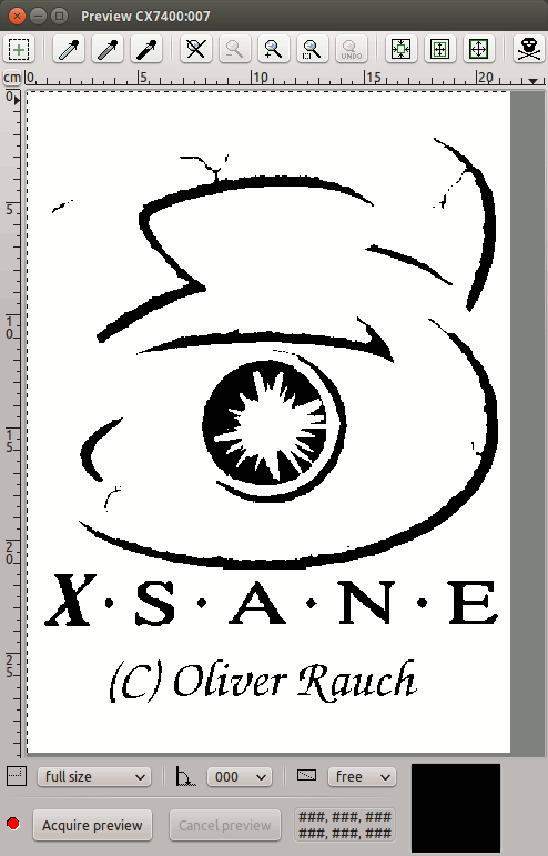 Getting-Started with XSane Scanning on LMDE - XSane