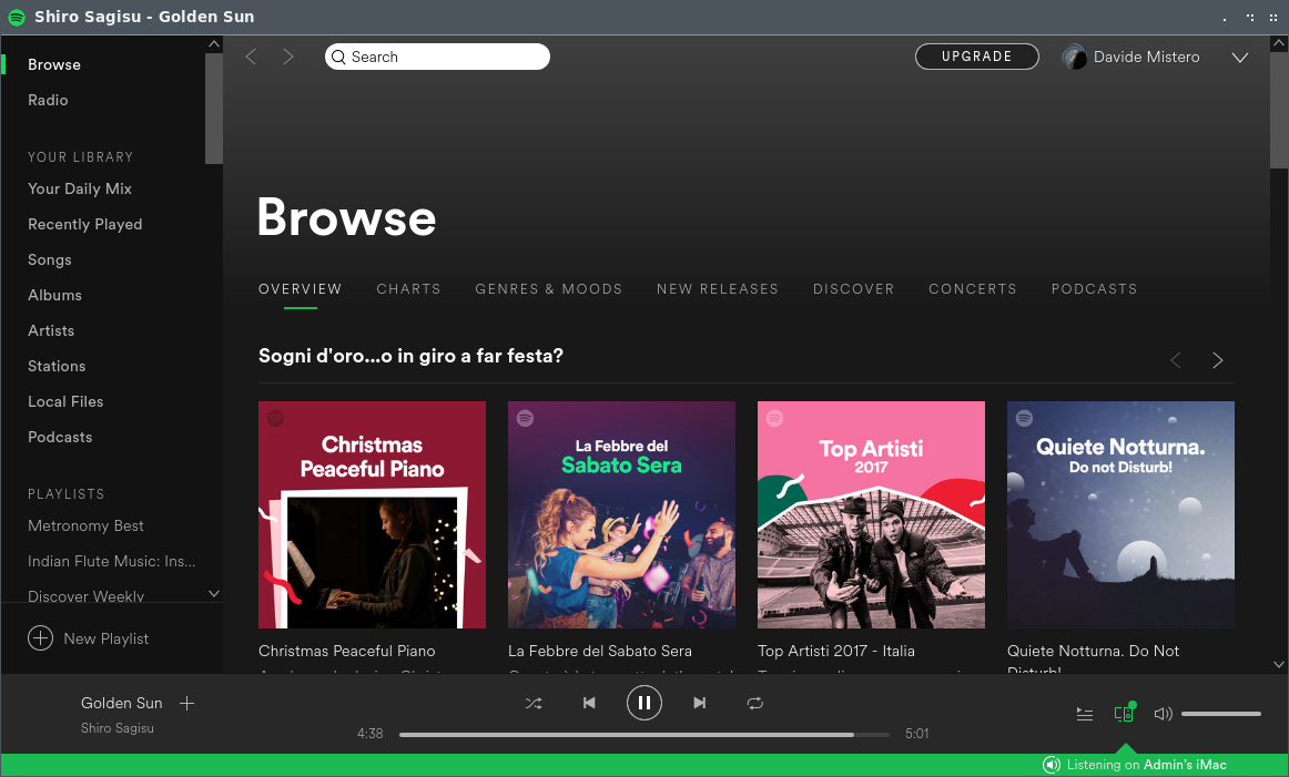 Install Spotify Linux Mint 17.1 Rebecca - Spotify Linux Client