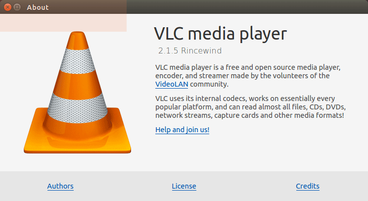 Install the Latest VLC for Linux Kubuntu 17.04 - About VLC Version Notice