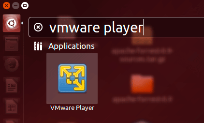 Linux Xubuntu Launching VMware Player 7