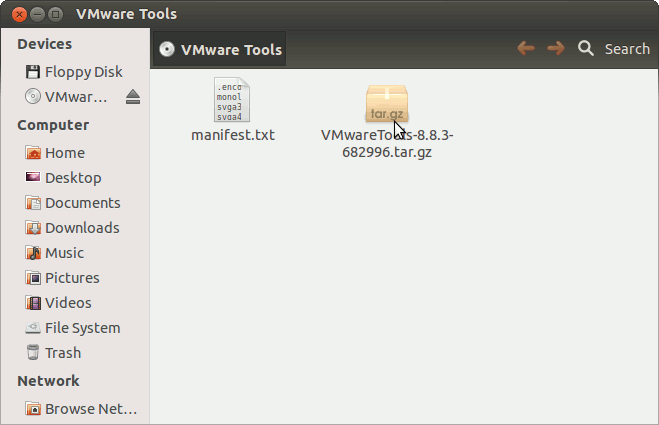 Install VMware Tools on Ubuntu 14.04 Trusty - Open Archive