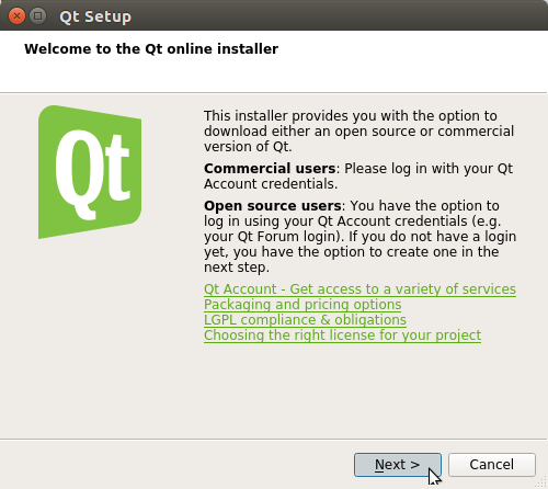 How to Install QT5 and Qt Creator on LXLE Linux - welcome