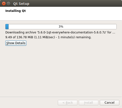 How to Install QT5 and Qt Creator on Elementary OS - installing