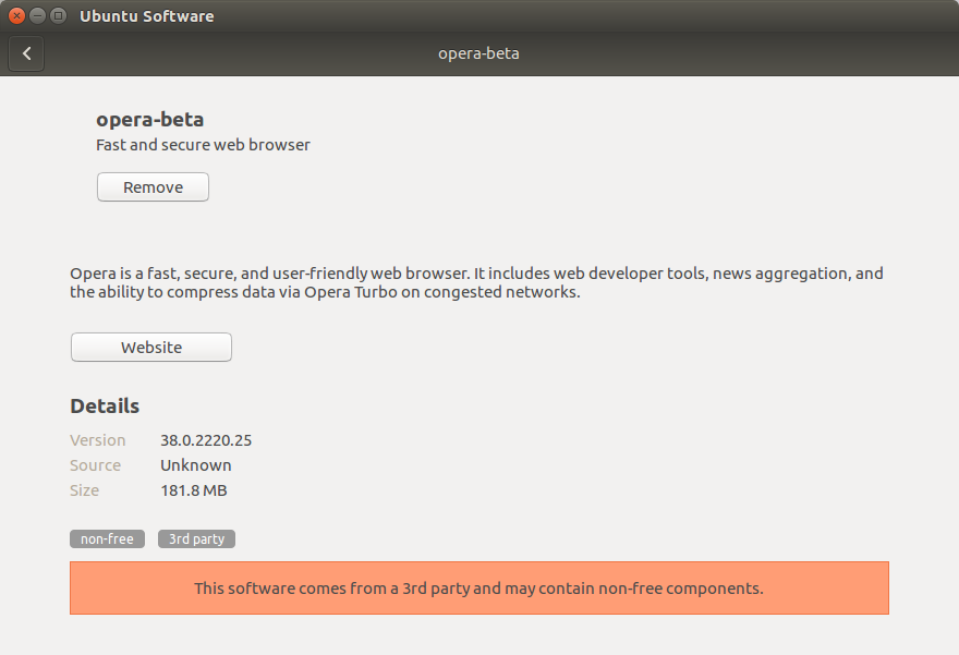 Opera Ubuntu Installing the Opera 94+ Browser - Done