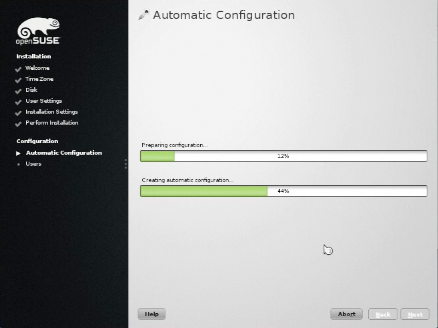 Install openSUSE 13.X KDE on VMware Fusion 6 Steps - Auto-Configuration