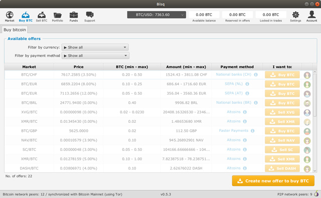 How to Install Bisq for openSUSE - Bisq GUI