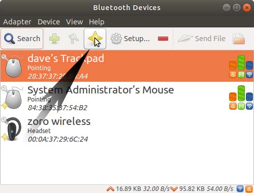How to Connect Apple Bluetooth Magic TrackPad on Ubuntu 14.04 Trusty - Trust Device