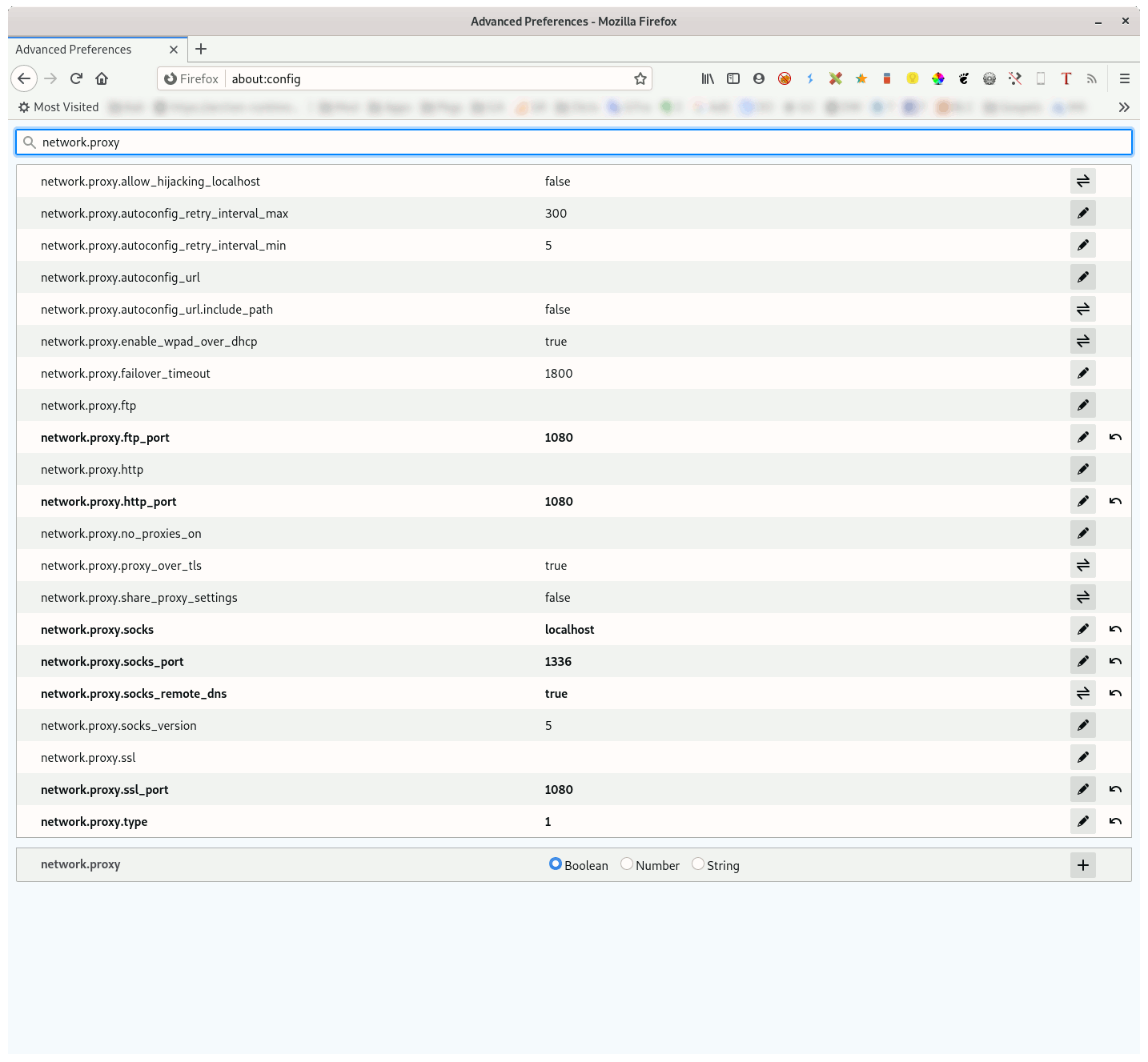 Firefox Switch Proxy On/Off 1