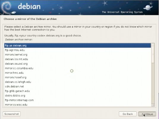 Installing Debian Wheezy - 8