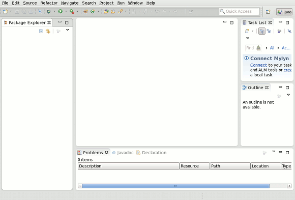 Install Eclipse IDE for Java Developers Kubuntu 14.04 Trusty LTS - Eclipse 2023-12 R IDE Workbench