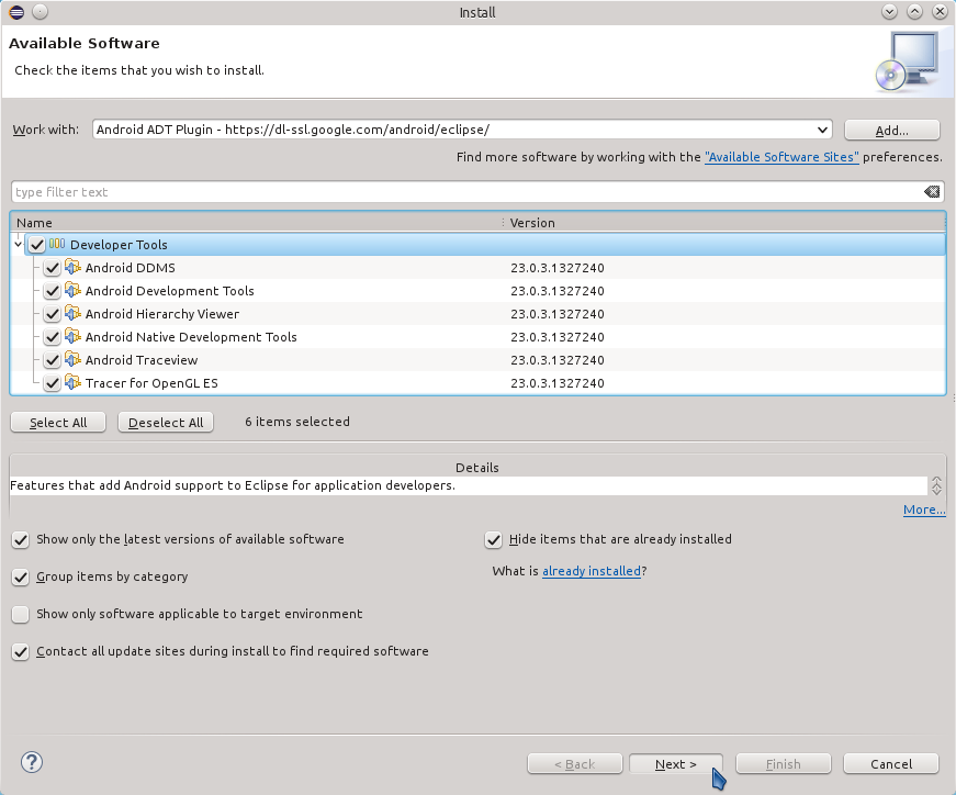 Eclipse 2023-12 R IDE Install Plugin - Eclipse Select Stuff to be Installed