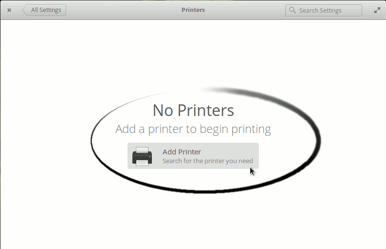 Linux Elementary OS Add Printer Easy Guide - Device Manager