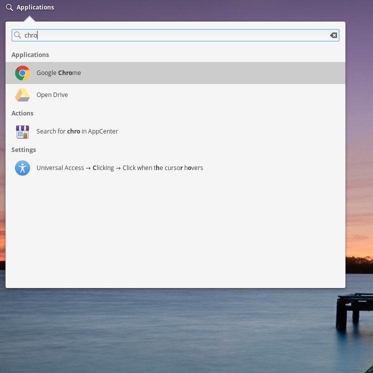 How to Install Chrome Elementary OS 5.x - Launching