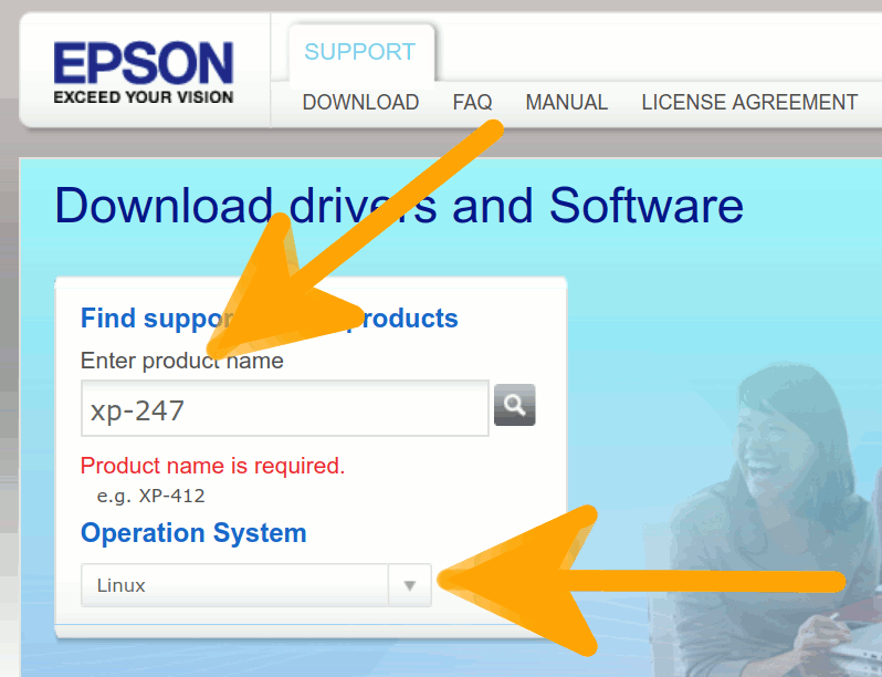 How to Download Epson Image Scan Driver & Software for Elementary OS - Searching