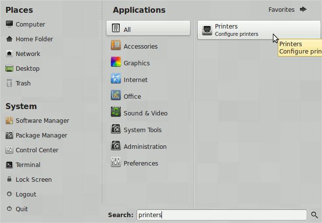 How to Install Epson Inkjet Printers Driver on Linux Mint 19.x - Linux Mint Desktop Printers