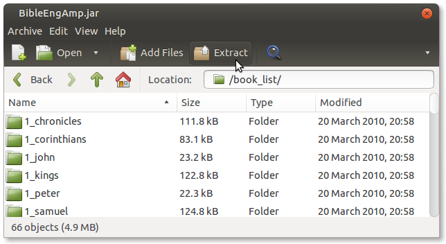 RAR File Exctraction on Xubuntu Linux - Rar Extraction