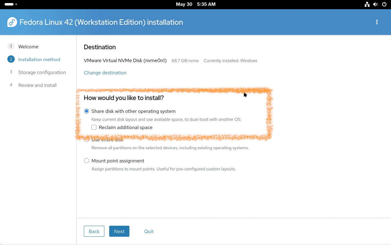 Disk Select