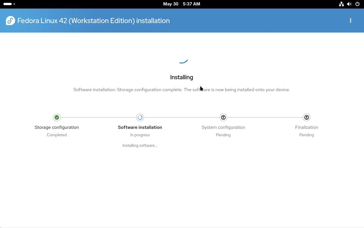 Installing
