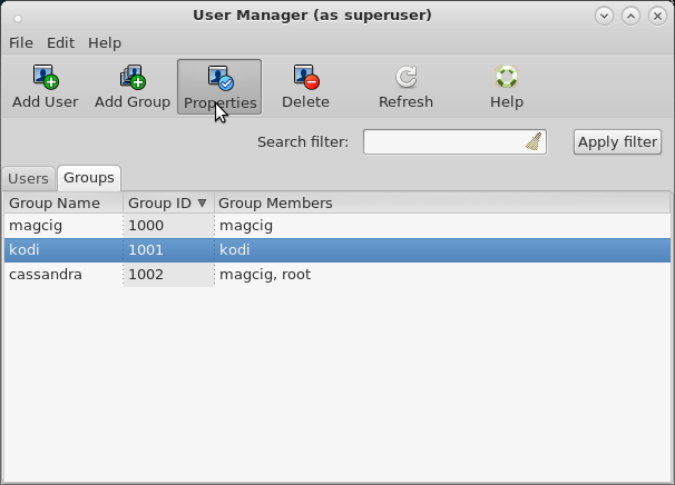 Managing Users and Groups on Red-Hat Linux Based Systems - Managing Group