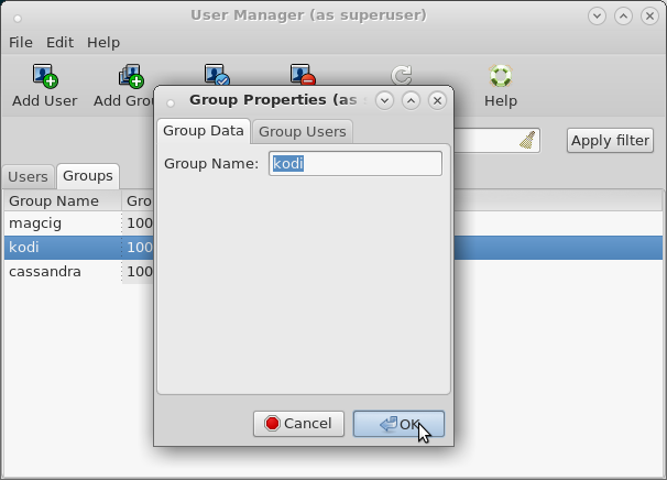 Managing Users and Groups on Red-Hat Linux Based Systems - Changing Group Name