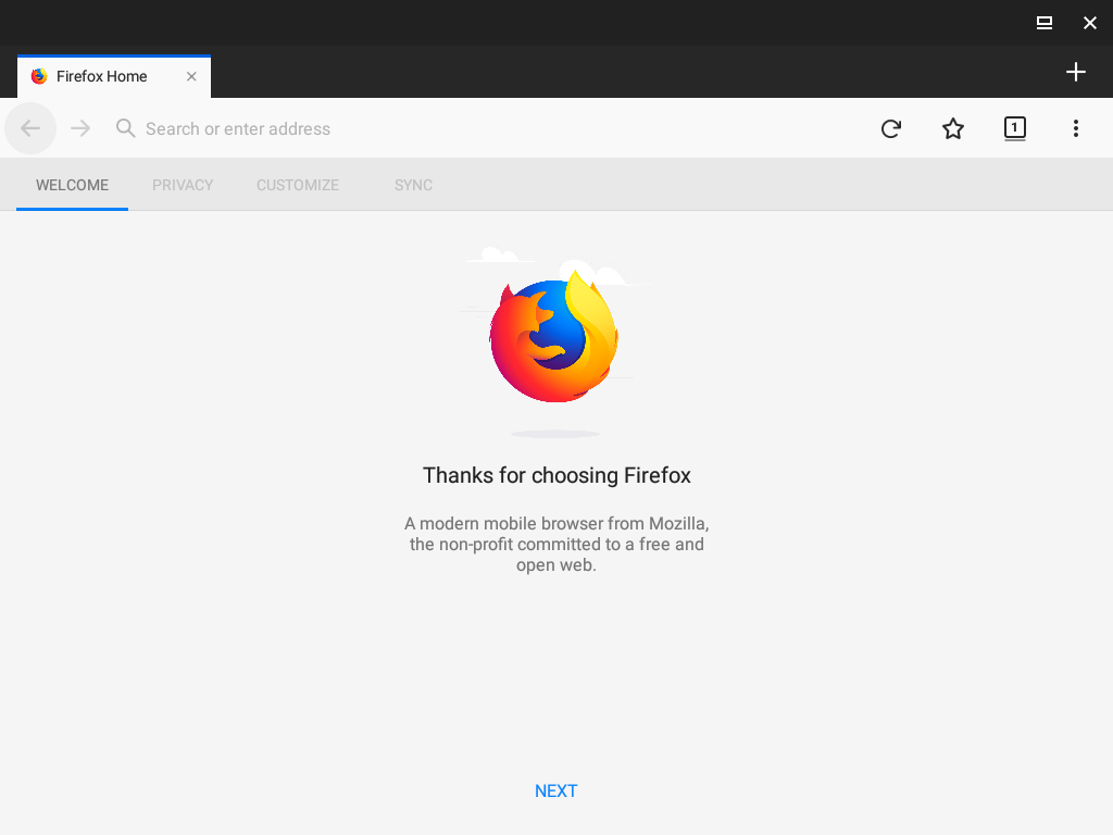 Anbox Install Apk App Getting Started Guide - Firefox App on Anbox