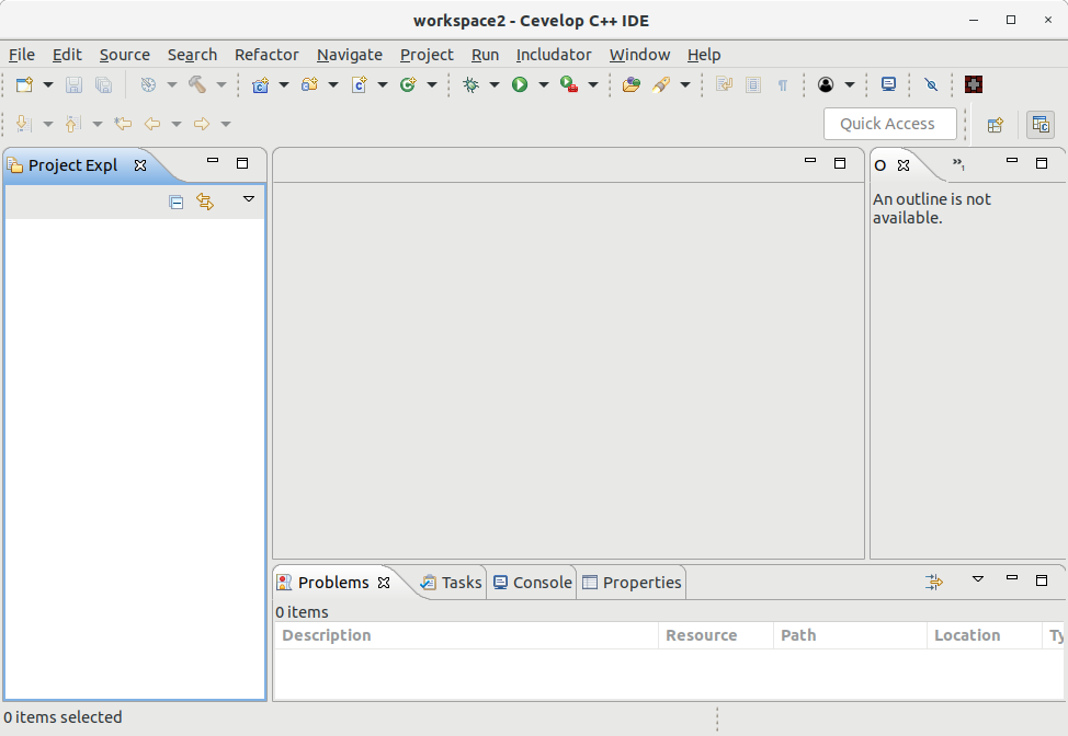 How to Install Cevelop in Xubuntu 18.04 Bionic LTS - UI