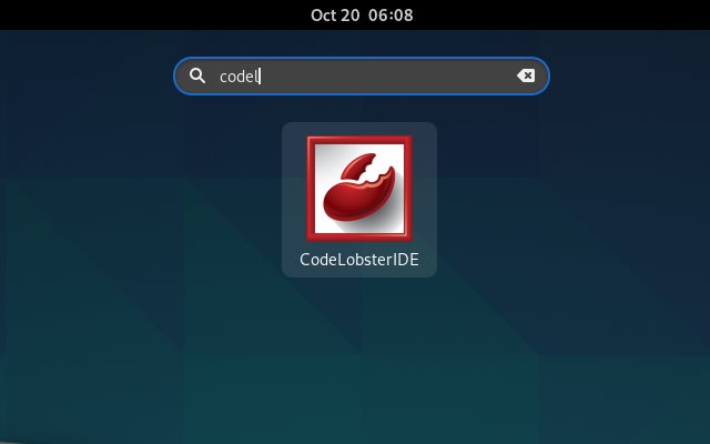 How to Install CodeLobster in Parrot OS Home/Security Linux - Launcher