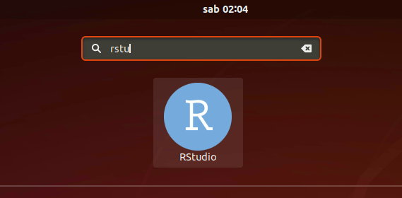 Installing RStudio on Linux - Launcher