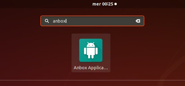 How to Install Anbox in Debian Linux - Desktop Launcher