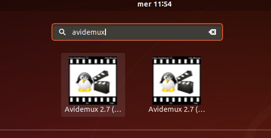 How to Install Avidemux in Fedora 29 - Launcher