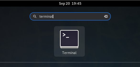 Python PIP Fedora 30 Install - Open Terminal
