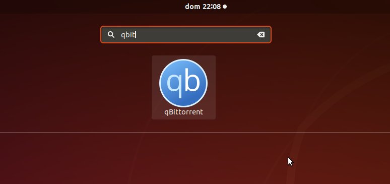 How to Install qBittorrent on Fedora 30 GNU/Linux - Launcher